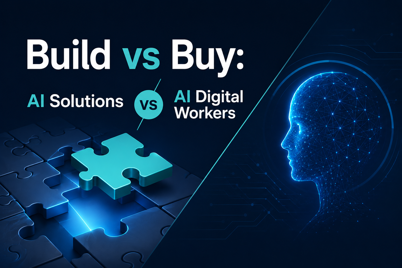 Build vs Buy: AI Solutions vs AI Digital Workers